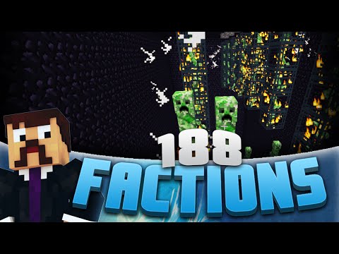 Minecraft Factions #188 - 40 Creeper Spawners! (Minecraft Raiding)