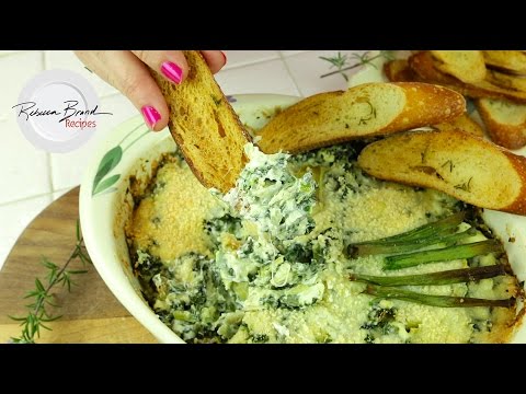 Spinach Artichoke Dip | Hot Creamy | No Guilt Extra Veggies Extra Healthy Recipe | One Step