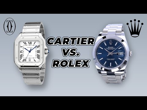 Cartier Santos vs. Rolex Datejust - Which One Should You Buy?
