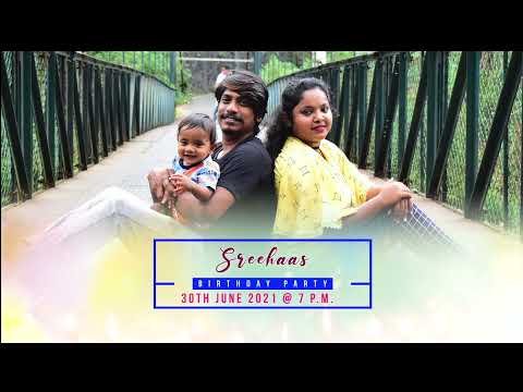 SREEHAAS 1st BIRTHDAY INVITATION#trending #cutebaby #youtube #cute #baby #yt #love #youtubeshorts
