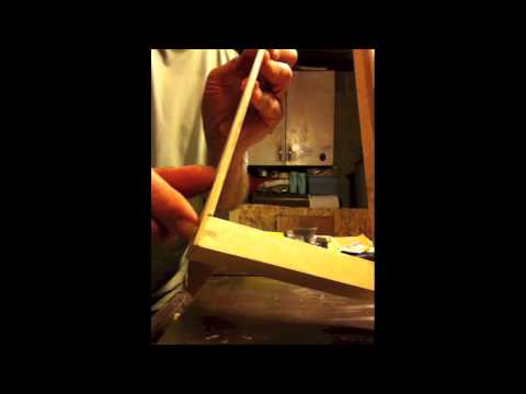 Assembling KinderMusik wood body upgrade kit from Divergent Lutherie