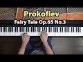 Prokofiev “Fairy Tale” Music for Children Op.65, No.3 - P. Barton, FEURICH grand pian