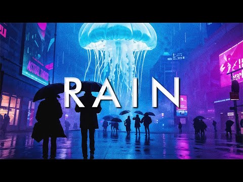 RAIN - A Chill Synthwave Retrowave Mix