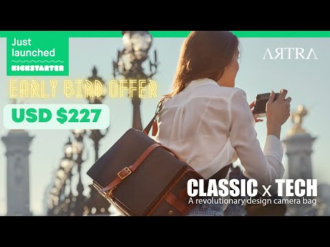 Kickstarter: Artra Camera Bag #leica #fuji #nikonz #canon #artra #artralab