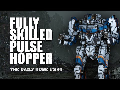 Grasshopper + Large Pulse Lasers + Skills = Awesome! Mechwarrior Online The Daily Dose #240