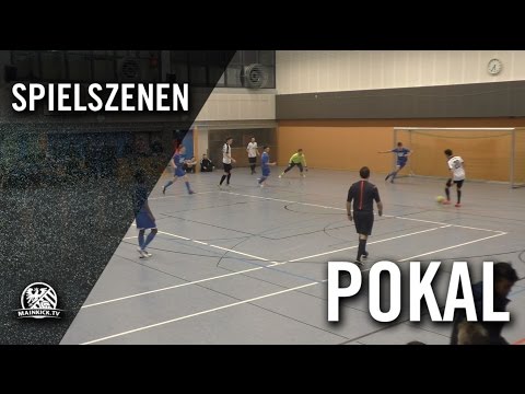 FC Eddersheim – Germania Schwanheim U19 (Halbfinale, Hallenturnier 1.FC Sulzbach 2017) – Spielszenen
