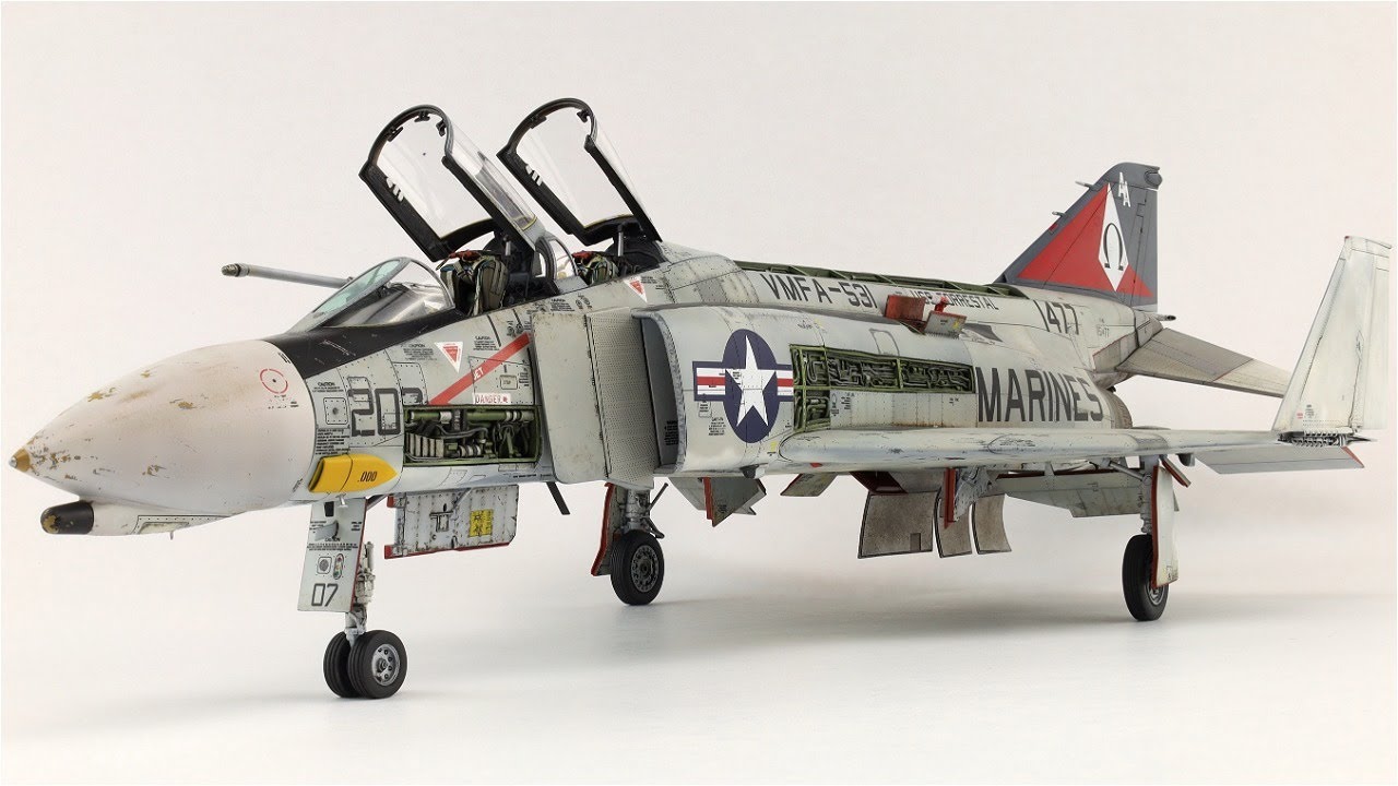 McDonnell Douglas F-4B Phantom II, Tamiya 61121 (2021) McDonnell Douglas F-4B Phantom II, Tamiya 61121 (2021)