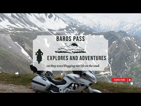 BAROS Pass Το πέρασμα του Μπάρου πρωτομαγιά 2023 PANDELIS BELEFANTIS Moto Tour @DimitraForti_le