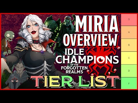 Miria Tier List Ranking & Overview - Idle Champions