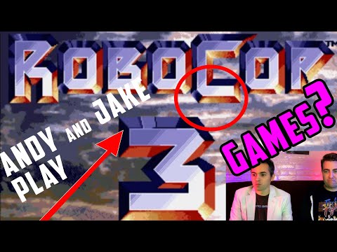Playing RoboCop With Protector 101 - Robo Cop 3 Sega Genesis