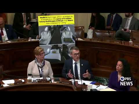 WATCH: Rep. Walkinshaw asks Mullin to sell luxury jets bought by former DHS head Kristi Noem