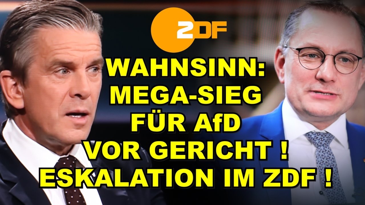 AfD SIEGT mit STAR-ANWALT! ZDF-ESKALATION!