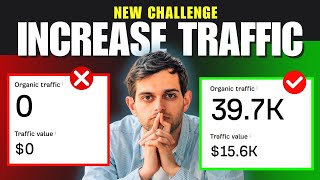 I Started new challenge to Increase Website Traffic