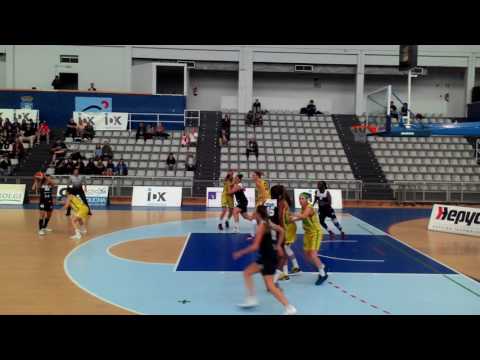 IDKGipuzkoa-Mann filter Zaragoza 12-10-16. Buena combinación entre Gaby Ocete y Toch Sarr.