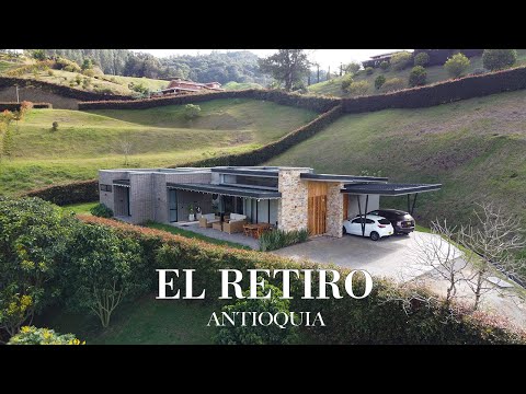 Increíble CASA CAMPESTRE moderna en El Retiro, Antioquia🤩