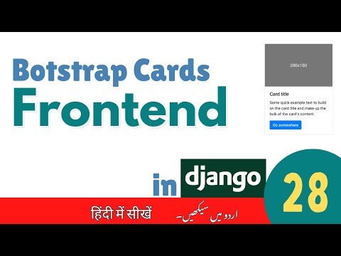 DJANGO introduction A framework for website development in AI django course