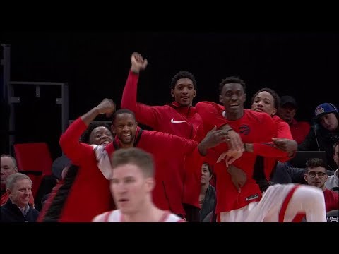 Raptors Highlights: McKinnie's Putback Slam - April 9, 2018