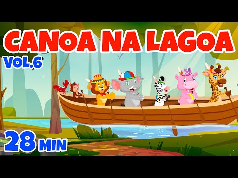Canoa na Lagoa Vol. 6 - Giramille 28 min | Desenho Animado Musical