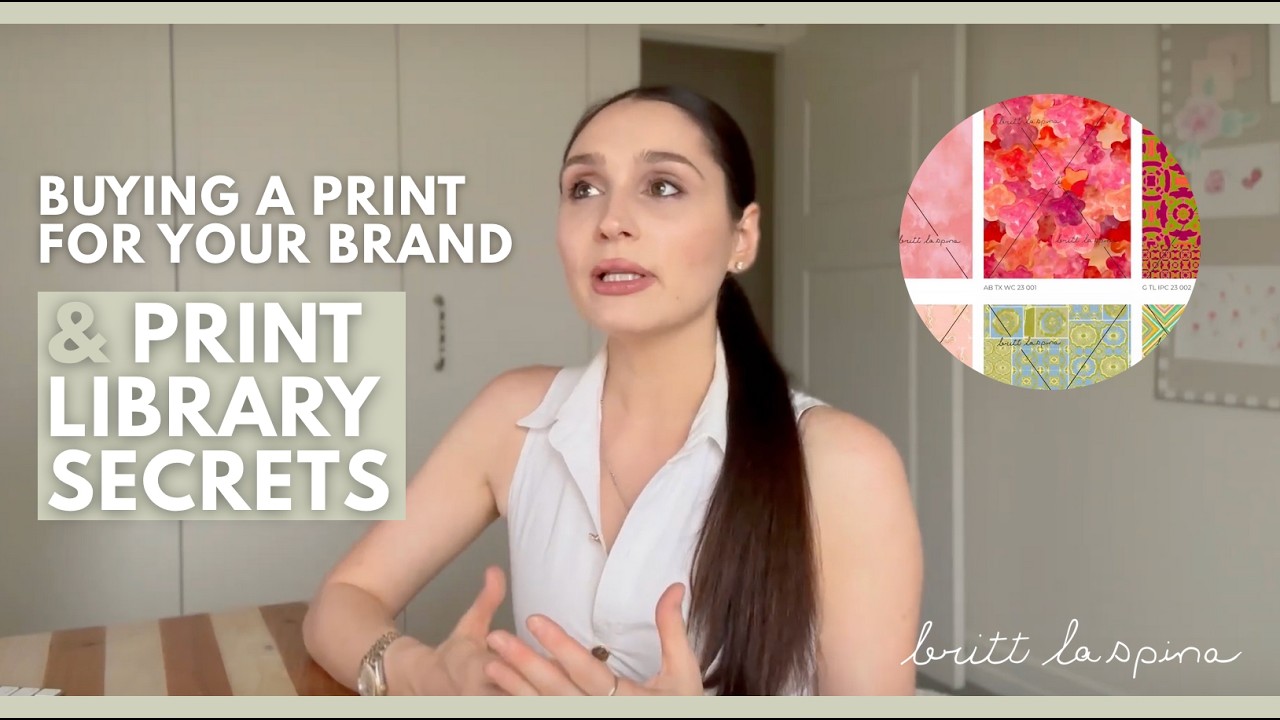 Print Library SECRETS: Buying a ready made Print Design for your Brand!