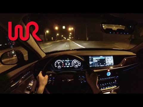2017 Genesis G90 AWD 3.3T Premium - WR TV POV Night Drive