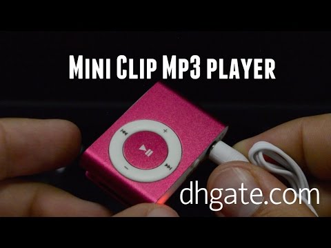 Mini clip mp3 player