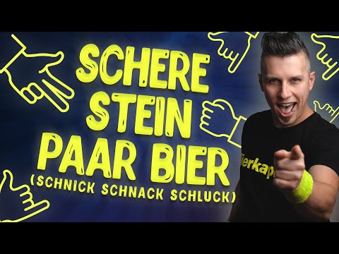 Bierkapitän - Schere Stein paar Bier (Schnick Schnack Schluck) (Offizielles Lyricvideo)