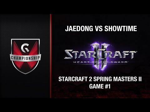 Jaedong vs ShoWTime - GC's 2015 SC2 Spring Masters II (Game #1)