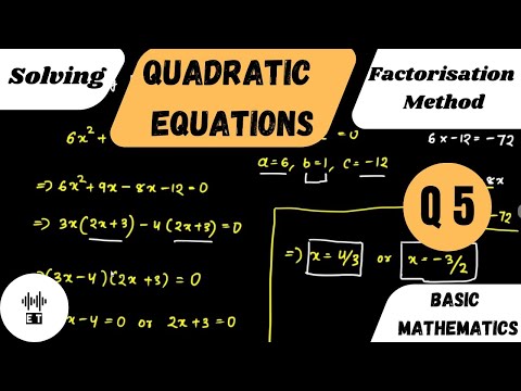 Solving Quadratic Equations Quadratic Formula Method Questions 10