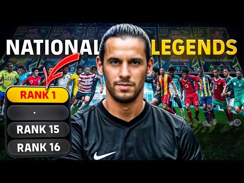 I've Tested & Ranked ALL 16 FREE NATIONAL LEGENDS in eFootball 26!🔥WATCH THIS BEFORE YOU DECIDE!