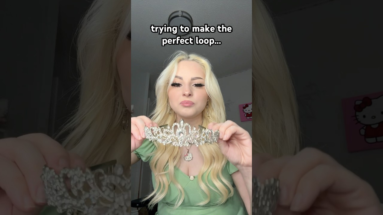 was this the perfect loop???😳✨👸🏼 #trending #viralvideo #comedy #tiktok #shorts