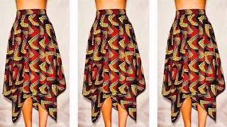 How to Cut and Sew a Handkerchief Flare Skirt | Easy Step by Step Tutorial