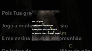 "VÍDEO COMPLETO NO CANAL" Julliany Souza - Ah, Jesus (LETRA E CIFRA) #short