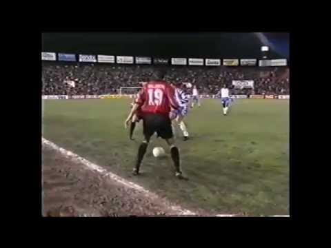 Juan Carlos Valerón playing for RCD Mallorca. 1997-1998 season.