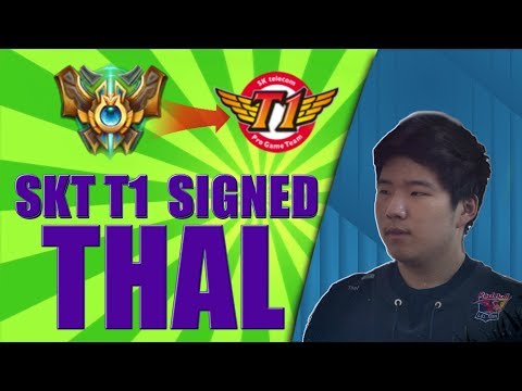Thal joins SKT T1 | Korea Challenger Highlights | Patch 8.1