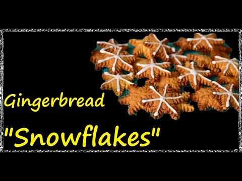 #GingerbreadSnowflakes / Book of recipes / Bon Appetit
