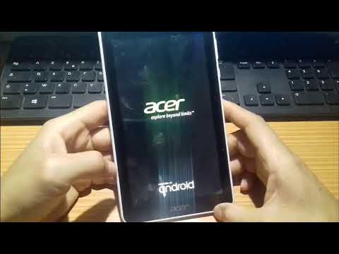 HARD RESET TABLET ACER