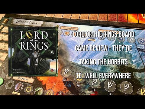 Lord of the Rings (20th Anniversary) Board Game Review 
