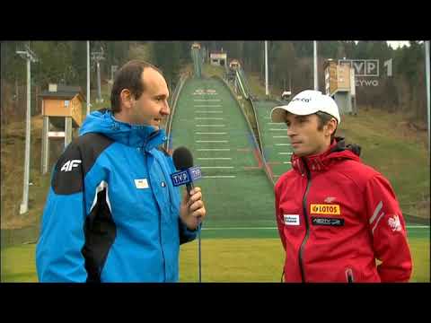 Łukasz Kruczek przed startem Pucharu Świata 2012/2013 (24.11.2012)