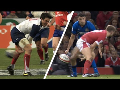 The Through-The-Legs Pass in Rugby!