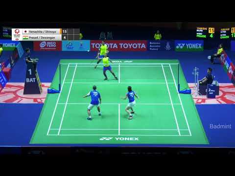court 1 | XD-Qualification | Kyohei YAMASHITA /Naru SHINOYA vs Venkat Gaurav PRASAD/ Juhi DEWANGAN