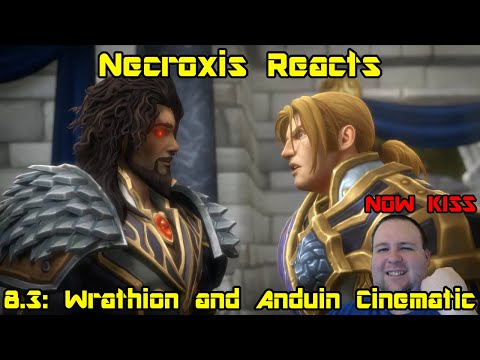 Visions of N'Zoth - Intro Cinematic - Wrathion and Anduin - Patch 8.3 - Necroxis Reacts