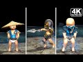 Mortal Kombat ALL Babalities Scorpion Sub Zero Kratos 4K ULTRA HD