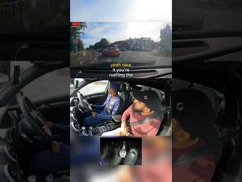 Always GAS First, then GENTLY Off the CLUTCH #driving #drivingtest #drivinglessons