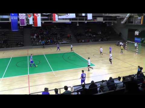 Hertha BSC - TeBe (U15 C-Jugend, Halbfinale, degewo-Hallencup) - Spielszenen | SPREEKICK.TV