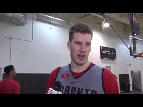 Raptors Practice: Jakob Poeltl - January 22, 2018