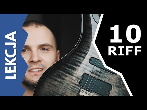 TOP 10 prostych legendarnych riffów gitarowych, które musisz poznać!
