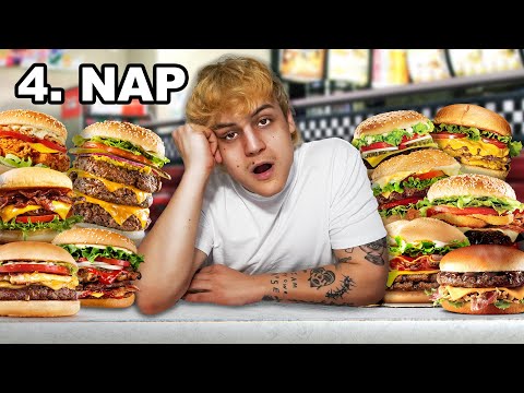 1 Hétig csak GYORS Kaját Ettem!