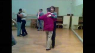 Andrija i Dragana - Milonga lesson - Tango Belgrade