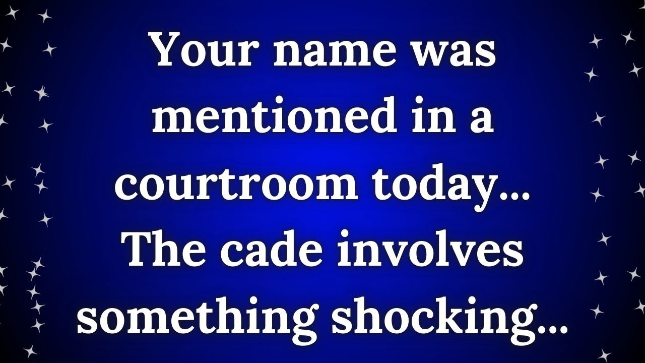 "Your Name Was Just Brought Up in Court – You Won’t Believe What Happened!"