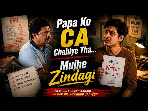 Papa Ko CA Chahiye Tha… Mujhe Zindagi 💔 | #charteredaccountant #ca 